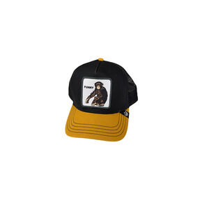 Goorin Bros. Trucker Hat Funky Monkey Black Yellow Mesh Snapback